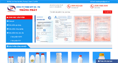 Desktop Screenshot of nhuathangphat.com